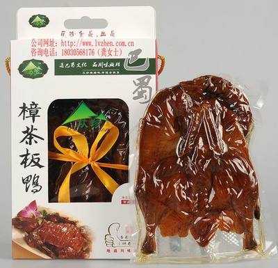 【四川乡村放心腌腊肉制品/粮食樟茶板鸭/肉质更鲜嫩